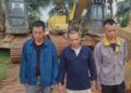 Galamsey: Three Chinese arrested, two excavators seized at Akyem Abaam
