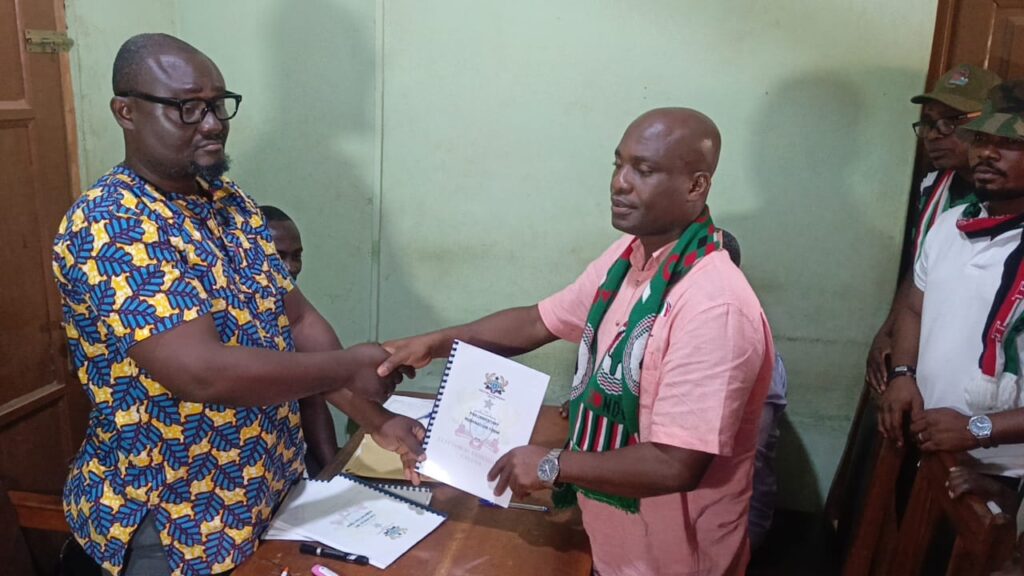 Akwatia by-election: NDC parliamentary candidate files nomination