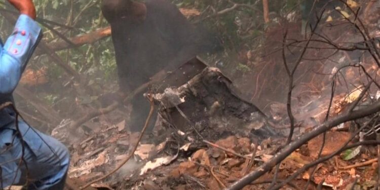 Helicopter Crash: Youth return parts after plea from Minister