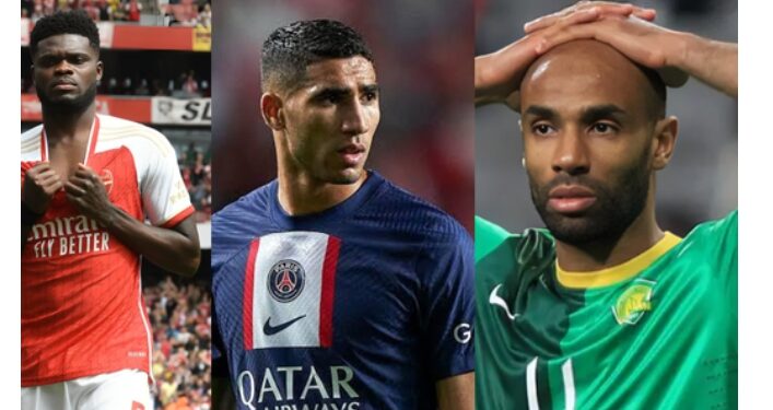 Partey, Hakimi, Kanoute and 5 other African players charged with rape