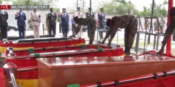 Helicopter crash: Six victims laid to rest