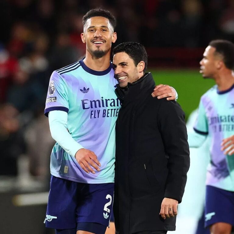 Arteta: Saliba said that he wants to stay here, he wants to play here for me