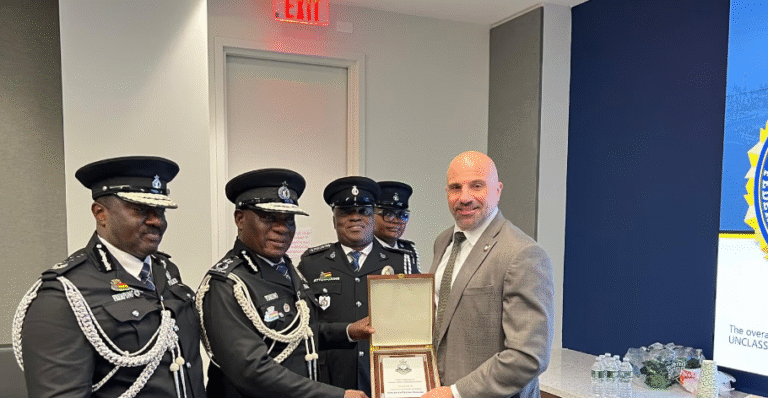 IGP Yohuno leads Ghana Police delegation to FBI New York Field Office to deepen security cooperation