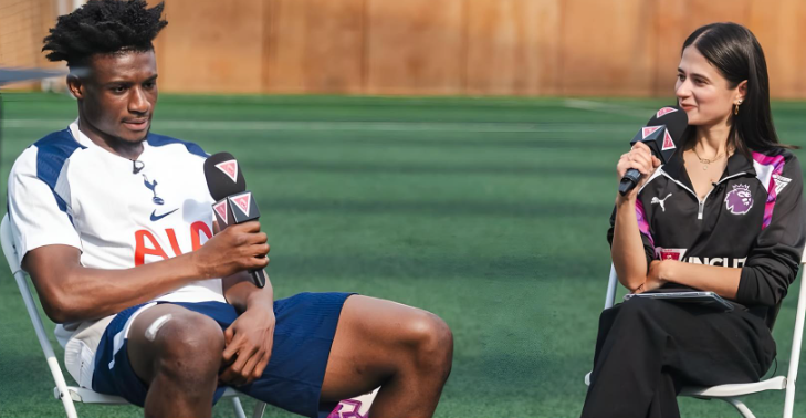 Kudus talks about his trademark and special move and touch, the little beautiful clip of the ball.