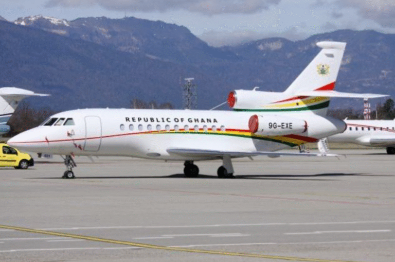 Ghana’s presidential jet returns after 8-month maintenance in France – Bright Simons reveals