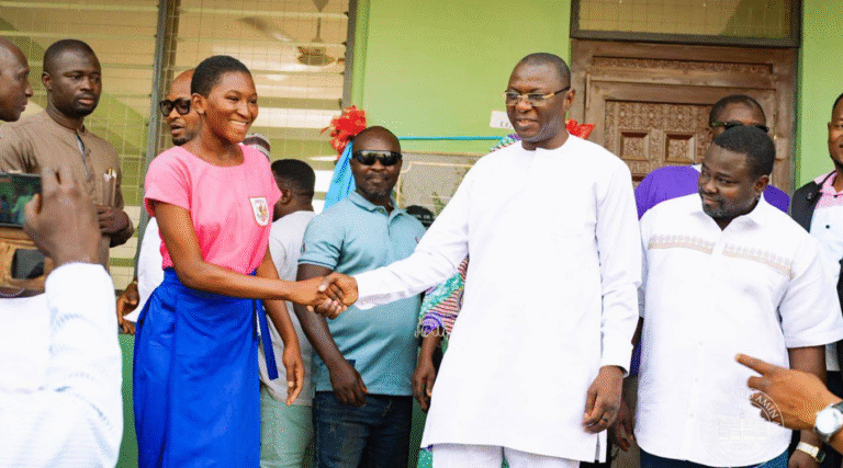 Former Finance Minister Commissions 12-Unit Classroom Block for Alma Mater