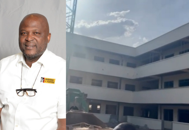 Businessman and philanthropist Ibrahim Mahama visited Tamale Senior High School