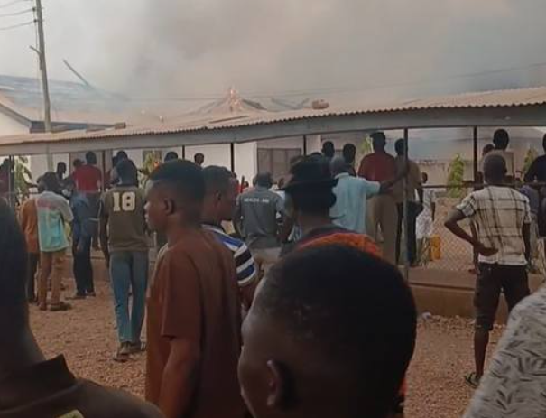 Fire guts children’s ward at Saboba Assemblies of God Hospital