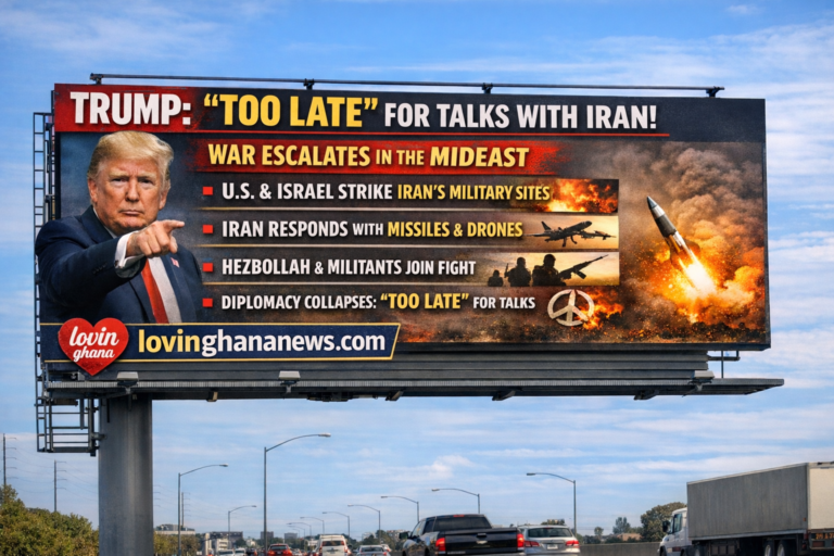 Trump Says It’s “Too Late” for Peace Talks as US-Israel Offensive Against Iran Rages