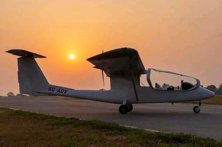 A Closer Look at the Plane That Crashed in Tema.