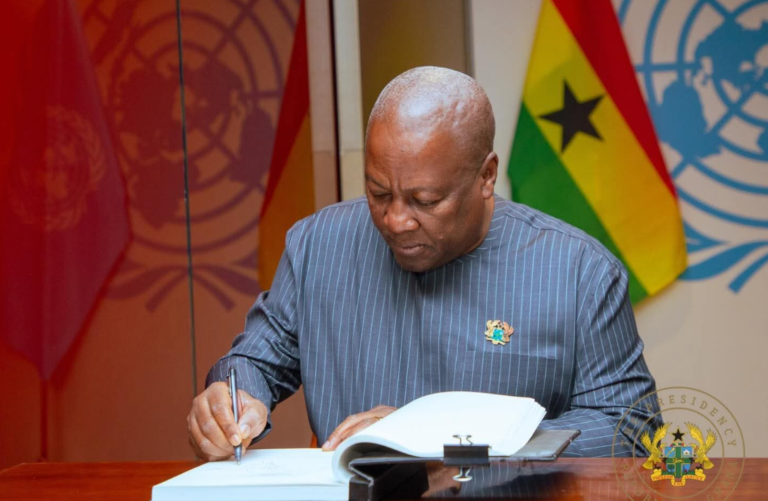 Prez Mahama defends security service recruitment, says digital system was meant to stop favouritism