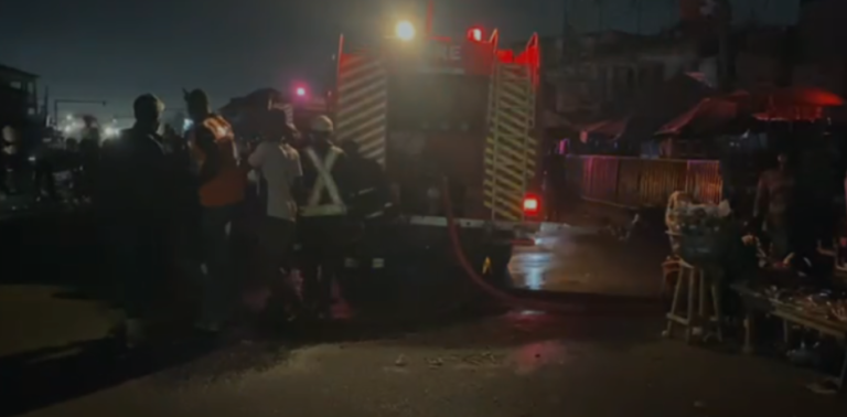 Fire destroys GHS1.5m worth of goods at Kasoa phone accessories shop